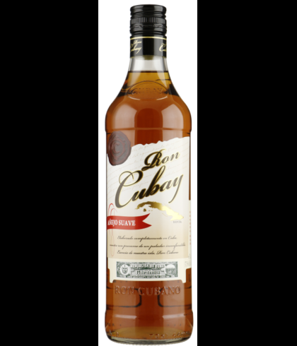 Fles Ron Cubay Añejo Suave Rum, rum, op voorraad bij slijterij t Bockje in Bathmen