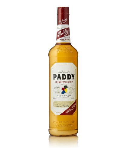 Fles Paddy Old Irish Whiskey, whisky, op voorraad bij slijterij t Bockje in Bathmen