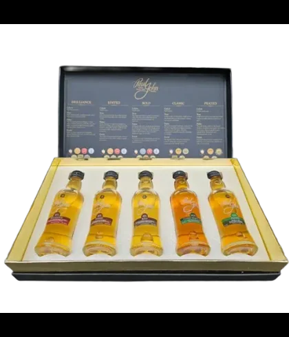 Fles Paul John Whisky Discover 5-pack, whisky, bij slijterij t Bockje in Bathmen