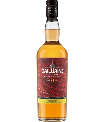 Fles Dailuaine 21 Years Old Marbled Treasures, single malt whisky, op voorraad bij slijterij t Bockje in Bathmen