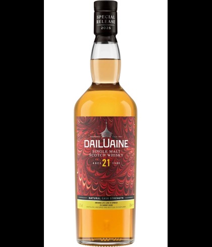 Fles Dailuaine 21 Years Old Marbled Treasures, single malt whisky, op voorraad bij slijterij t Bockje in Bathmen