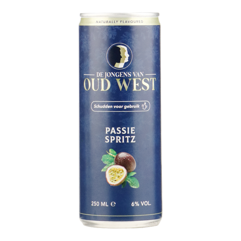 Likeur Jongens van Oud West Passie Spritz van Jongens van Oud, op voorraad bij slijterij ’t Bockje in Bathmen