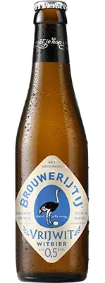 Alcoholvrije drank Brouwerij ’t IJ Vrijwit van Brouwerij 't IJ, bij slijterij ’t Bockje in Bathmen