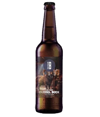 Fles Berging DB26 Dubbel Bock Oak Aged, bier, bij slijterij t Bockje in Bathmen
