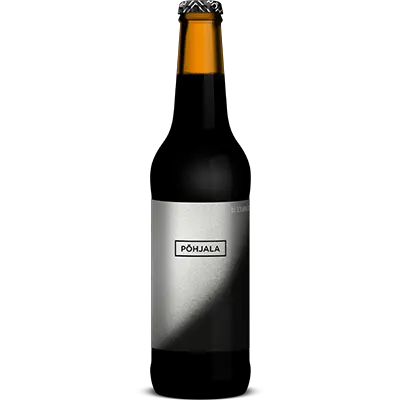 Fles Põhjala Pime Öö Imperial Stout, bier van Pohjala, op voorraad bij slijterij t Bockje in Bathmen