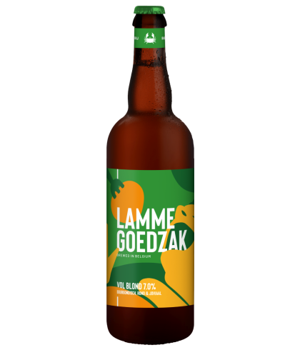 Scheldebrouwerij Lamme Goedzak Blond, bier op voorraad bij slijterij t Bockje in Bathmen