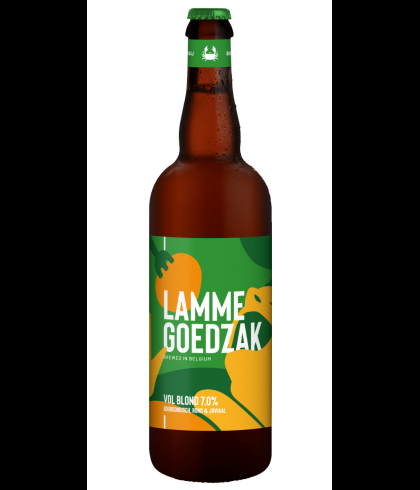 Scheldebrouwerij Lamme Goedzak Blond, bier op voorraad bij slijterij t Bockje in Bathmen