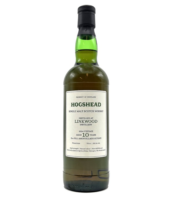 Hogshead 10 Years Old Linkwood 2014 bij t Bockje in Bathmen