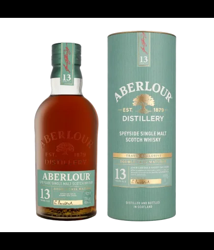 Fles Aberlour 13 Years Old Double Cask, whisky, op voorraad bij slijterij t Bockje in Bathmen