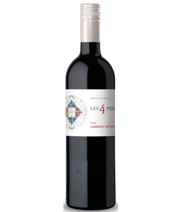 Les 4 Pierres Cabernet Sauvignon, wijn bij t Bockje in Bathmen