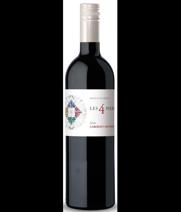Les 4 Pierres Cabernet Sauvignon, wijn bij t Bockje in Bathmen