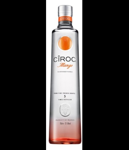 Fles Ciroc Mango, wodka, bij slijterij t Bockje in Bathmen