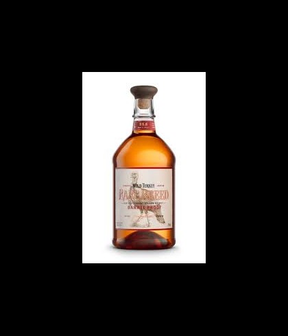 Fles Wild Turkey Rare Breed Barrel Proof, bourbon uit Lawrenceburg in Kentucky, op voorraad bij slijterij t Bockje in Bathmen