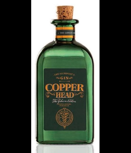 Fles Copperhead Gin - The Gibson Edition, gin, op voorraad bij slijterij t Bockje in Bathmen