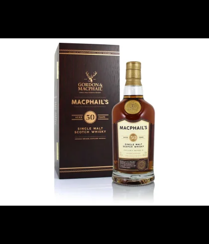 Fles Gordon & MacPhail&rsquo;s 50 Years Old, single malt whisky, op voorraad bij slijterij t Bockje in Bathmen
