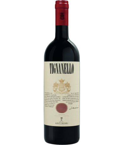 Fles Antinori Tignanello 2023, wijn op voorraad bij slijterij t Bockje in Bathmen