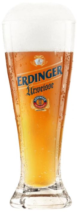 Glas Erdinger Urweisse Glas van Erdinger, op voorraad bij slijterij ’t Bockje in Bathmen