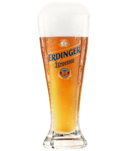 Erdinger Urweisse Glas, glas bij t Bockje in Bathmen