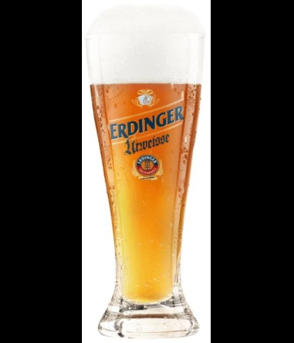 Erdinger Urweisse Glas, glas bij t Bockje in Bathmen