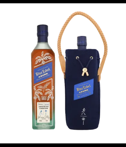 Fles blended Scotch van Johnnie Walker, op voorraad bij slijterij t Bockje in Bathmen