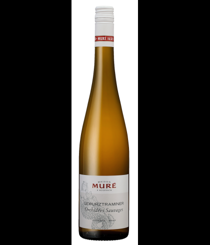Fles Muré Gewurztraminer 'Orchidées Sauvages', wijn op voorraad bij slijterij t Bockje in Bathmen