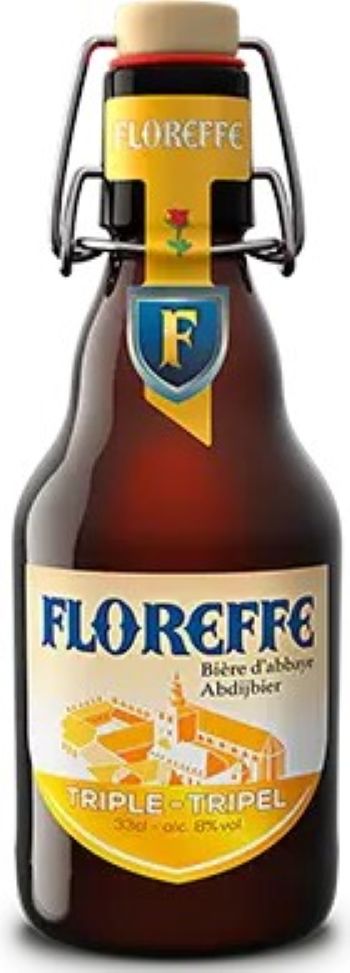 Fles Floreffe Tripel, bier van Floreffe, op voorraad bij slijterij ’t Bockje in Bathmen