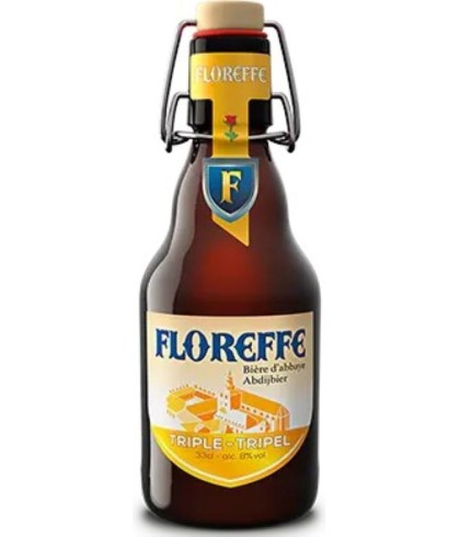 Floreffe Tripel, bier op voorraad bij slijterij t Bockje in Bathmen