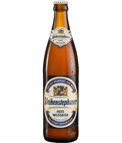 Weihenstephaner Hefe Weissbier, bier op voorraad bij slijterij t Bockje in Bathmen