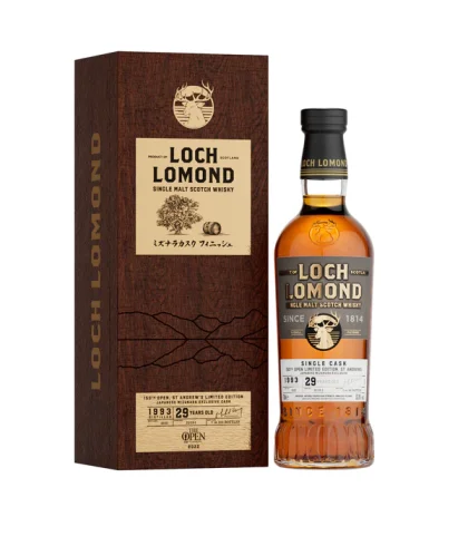Fles single malt van Loch Lomond, op voorraad bij slijterij t Bockje in Bathmen