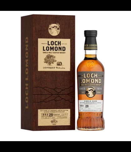 Fles single malt van Loch Lomond, op voorraad bij slijterij t Bockje in Bathmen