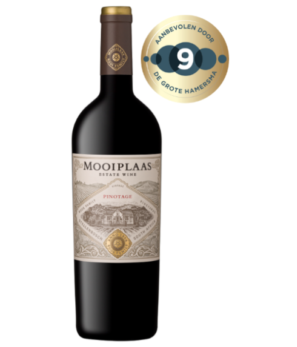 Mooiplaas Classic Pinotage Stellenbosch, wijn bij t Bockje in Bathmen