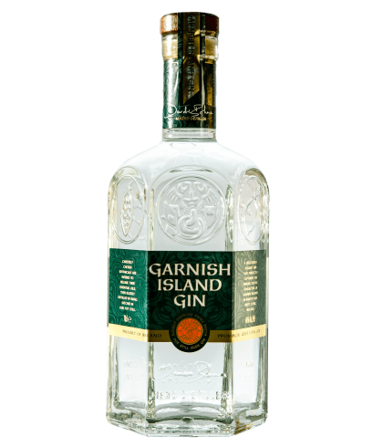 Fles West Cork Garnish Island Gin, gin, op voorraad bij slijterij t Bockje in Bathmen