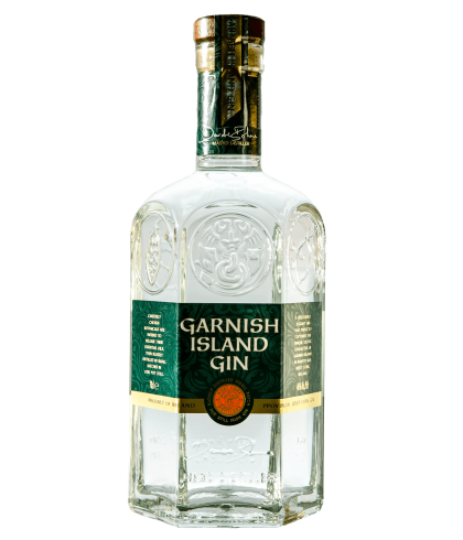 Fles West Cork Garnish Island Gin, gin, op voorraad bij slijterij t Bockje in Bathmen