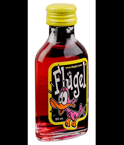 Los flesje Flugel Vodka Energy, op voorraad bij slijterij t Bockje in Bathmen