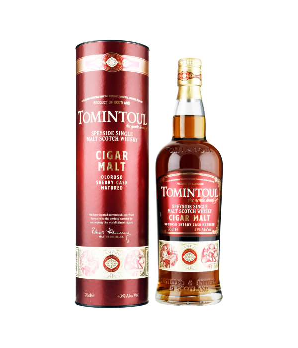 Tomintoul Cigar Malt Whisky Oloroso Sherry Cask bij t Bockje in Bathmen
