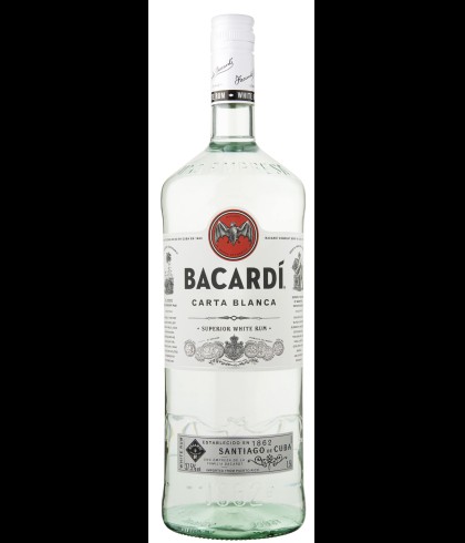 Bacardi Rum Carta Blanca 3 Liter