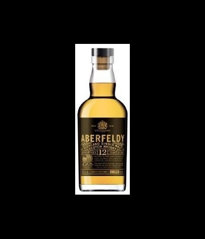 Fles Aberfeldy Whisky 12Y &ndash; 20 cl, Highland single malt whisky, op voorraad bij slijterij t Bockje in Bathmen
