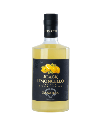 Likeur Panarea Black Limoncello van Panarea, bij slijterij ’t Bockje in Bathmen