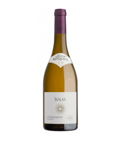 Fles Laurent Miquel Chardonnay Solas (oak aged), wijn op voorraad bij slijterij t Bockje in Bathmen