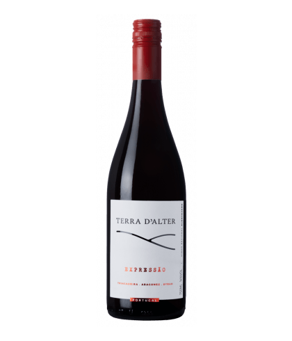 Fles Terra D'Alter Expressao Tinto, wijn, op voorraad bij slijterij t Bockje in Bathmen
