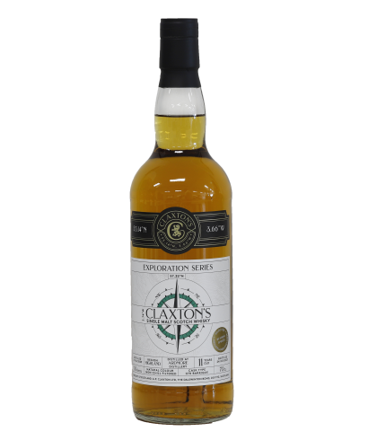 Fles Claxton’s Exploration Ardmore 2009 11Y, geturfde Highland single malt van de Ardmore-distilleerderij, op voorraad bij slijterij t Bockje in Bathmen