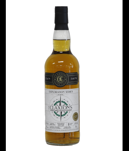 Fles Claxton&rsquo;s Exploration Ardmore 2009 11Y, geturfde Highland single malt van de Ardmore-distilleerderij, op voorraad bij slijterij t Bockje in Bathmen