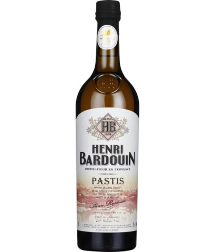 Likeur Henri Bardouin Pastis van Henri, bij slijterij ’t Bockje in Bathmen