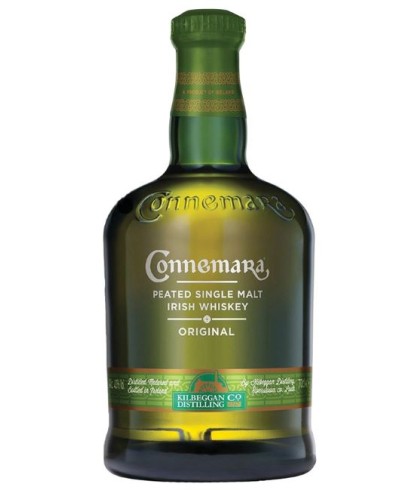 Fles Connemara Peated Single Malt Irish Whiskey, whisky, bij slijterij t Bockje in Bathmen