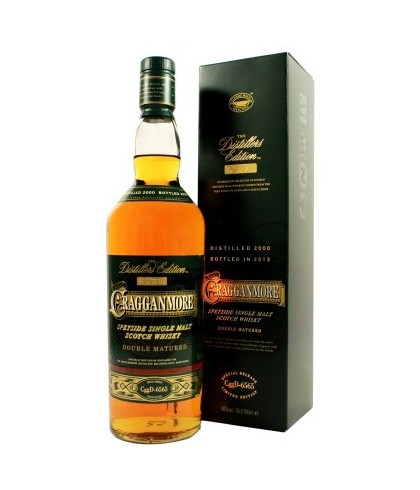 Fles Cragganmore Double Matured, single malt whisky, op voorraad bij slijterij t Bockje in Bathmen