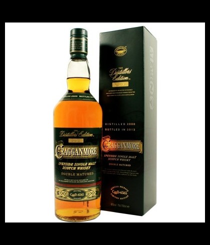 Fles Cragganmore Double Matured, single malt whisky, op voorraad bij slijterij t Bockje in Bathmen