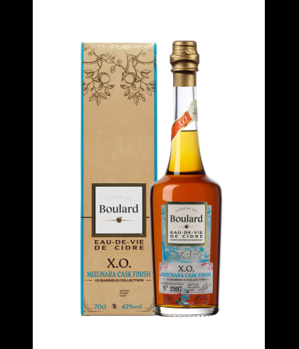 Boulard XO Mizunara Cask Finish, op voorraad bij slijterij t Bockje in Bathmen