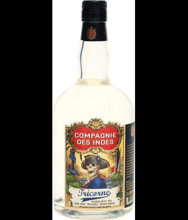 Compagnie Des Indes Tricorne White Rum bij t Bockje in Bathmen