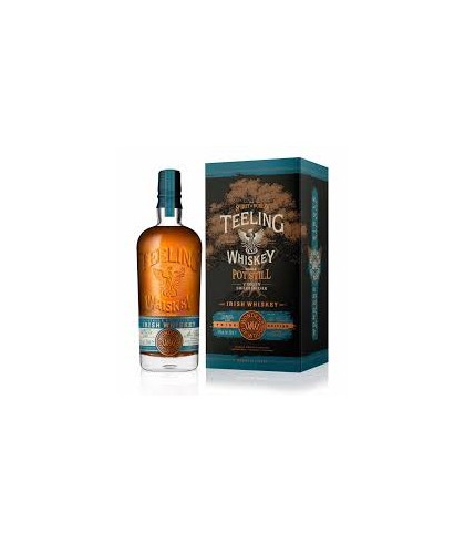 Fles Teeling Wonders of Wood Third Edition, Ierse whiskey uit Dublin, op voorraad bij slijterij t Bockje in Bathmen