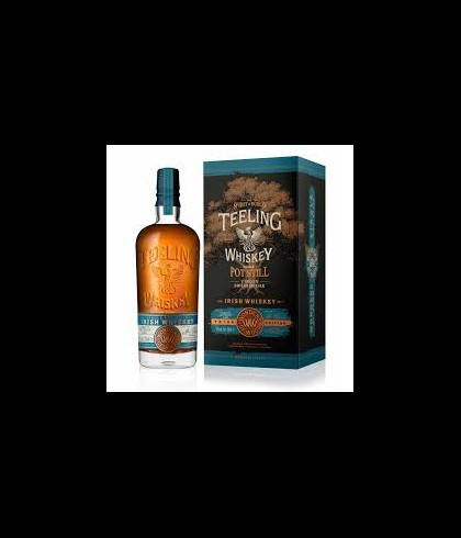 Fles Teeling Wonders of Wood Third Edition, Ierse whiskey uit Dublin, op voorraad bij slijterij t Bockje in Bathmen